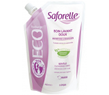 Saforelle Gel für Intimhygiene sanfte Reinigungspflege, lindert und lindert Reizungen, ohne Seife 400 ml Eco Pack