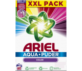 Ariel Aquapuder Color univerzální prací prášek na barevné prádlo 60 dávek 3,9 kg