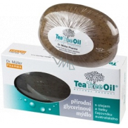Dr. Muller Tea Tree Oil přírodní glycerinové toaletní mýdlo s lístky čajovníku australského 90 g