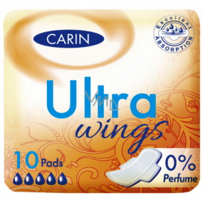 Carine Ultra Wings Intim Pads 10 Stück
