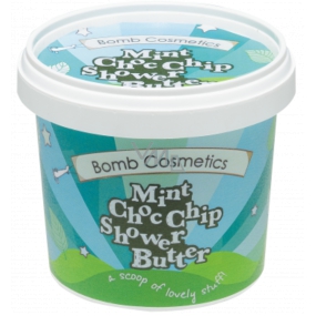 Bomb Cosmetics Minze und Schokolade - Mint Choc Nip Natürliche Duschcreme für extrem trockene Haut 365 ml