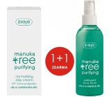 Ziaja Manuka Tree Purifying Normalisierende Tagescreme 50 ml + Manuka Tree Purifying Adstringierende Haut Tonic 200 ml, Duopack