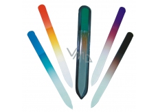 Abella Doppelseitige Glasfeile LUX 14 cm verschiedene Farben 1 Stück