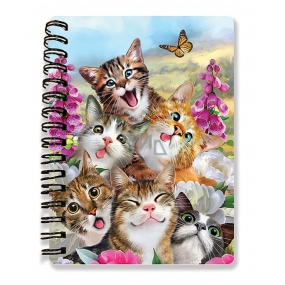 Prime3D Notebook A5 - Kätzchen 14,8 x 21 cm