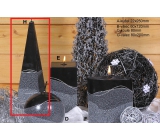 Lima Artic Kerze schwarze Pyramide 75 x 250 mm 1 Stück