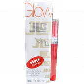 Jennifer Lopez Glow By JLo Eau de Toilette für Damen 30 ml + Revlon Ultra HD Gel Lipcolor 725 Sunset 1,7 g, Geschenkset