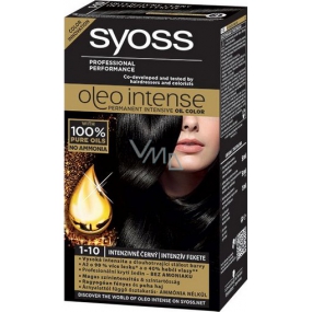 Syoss Oleo Intense Color Ammoniakfrei Haarfarbe 1-10 Intensivschwarz