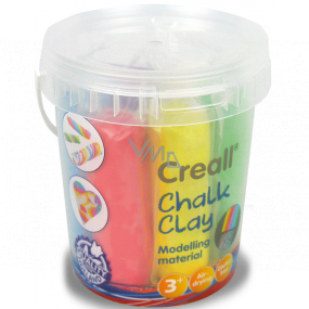 Creall Chalk selbsthärtender Modell 6 Farben Eimer