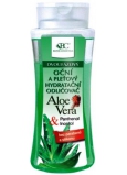 Bione Cosmetics Aloe Vera zweiphasiger beruhigender Augen- und Haut-Make-up-Entferner für alle Hauttypen 255 ml