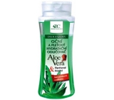 Bione Cosmetics Aloe Vera zweiphasiger beruhigender Augen- und Haut-Make-up-Entferner für alle Hauttypen 255 ml