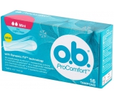 o.b. ProComfort Mini mit Dynamic Fit Tampons 16 Stück