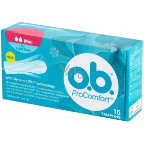 o.b. ProComfort Mini mit Dynamic Fit Tampons 16 Stück