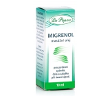 DR. Popov Migrenol Massageöl gegen Schlaf, Stirn und Nacken bei Müdigkeit, Migräne, Übelkeit 10 ml