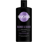 Syoss Blonde & Silver Shampoo für gesträhntes, blondes und graues Haar 440 ml