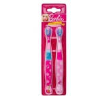 Mattel Barbie weiche Zahnbürste für Kinder 2 Stück