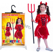 Rappa Halloween Teufel Kostüm für Kinder, Größe M