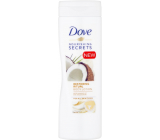 Dove Nourishing Secrets Restoring Ritual Kokos tělové mléko s kokosovým olejem a mandlovým mlékem 400 ml