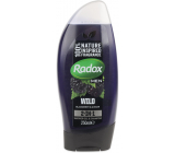 Radox Men Feel Wild Blackberry & Ginger 2in1 Duschgel und Shampoo für Männer 250 ml