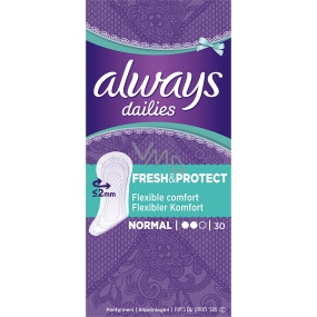 Always Dailies Fresh & Protect Normal mit einem zarten Duft von 30 Stück intimer Slipeinlage