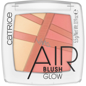 Catrice Air Blush Glow tvářenka 010 Coral Sky 5,5 g