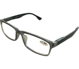 Berkeley Čtecí dioptrické brýle +1 plast černé, černé proužky 1 kus MC2248