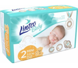 Linteo Baby Premium 2 Mini 3 - 6 kg Wegwerfwindeln 34 Stück
