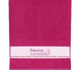 Albi Handtuch Einzigartiger Freund rosa 90 cm × 50 cm