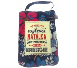 Albi Falttasche mit Reißverschluss für eine Handtasche namens Natálka 42 x 41 x 11 cm