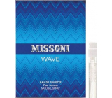 Missoni Wave Eau de Toilette für Männer 1 ml mit Spray, Fläschchen