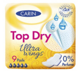 Carine Ultra Wings Top Dry Intimpolster 9 Stück