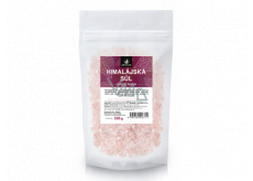Allnature Himalaya Salz rosa grob enthält unter anderem Magnesium, Kalzium, Kalium und Eisen 500 g