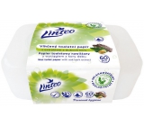 Befeuchtetes Toilettenpapier von Linteo Satin mit 60 Stück Eichenrindenschachtel