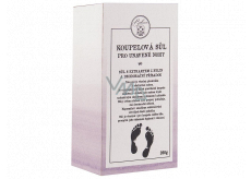Bohemia Gifts Fußbadesalz mit Kräuterextrakt mit Deodorant-Wirkung und antibakteriellem Zusatz 200 g