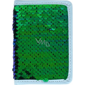 Albi Diary 2020 mini Grüne Paillette 11 x 7,5 x 1 cm