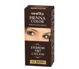 Venita Henna Professionelle Creme Augenbrauenfarbe Braun 15 ml