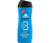 Adidas 3 After Sport Duschgel für Körper und Haare für Männer 400 ml