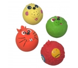 Trixie Latex Ball mit Gesicht Spielzeug für Tiere 6,3 cm