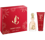 Jimmy Choo I Want Choo parfémovaná voda 60 ml + tělové mléko 100 ml, dárková sada pro ženy