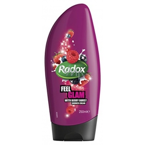 Radox Feel Glam mit Berry Burst Duschgel 250 ml