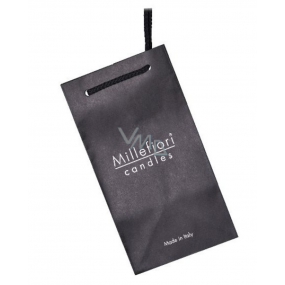 GESCHENK Millefiori Milano Schwarze Papiertüte für Kerzen 1 Stück
