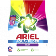 Ariel Aquapuder Color univerzální prací prášek na barevné prádlo 45 dávek 2,925 kg