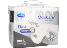 MoliCare Premium Elastic L 115 - 145 cm, 10 kapek inkontinenční kalhotky pro střední až těžký stupeň inkontinence 14 kusů