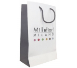 GESCHENK Millefiori Milano Papiertüte weiß klein 22 x 12 cm 1 Stück