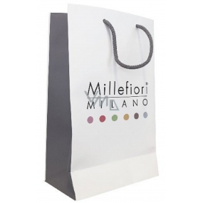 GESCHENK Millefiori Milano Papiertüte weiß klein 22 x 12 cm 1 Stück