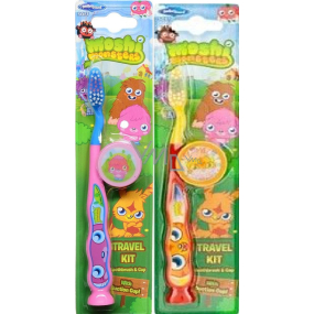 Mattel Moshi Monsters měkký zubní kartáček pro děti do 6 let různé druhy