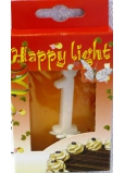 Happy Light Cake Kerze Ziffer 1 in einer Box