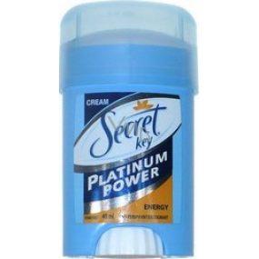 Secret Key Platinum Power Energy Antitranspirant Deo-Stick für Frauen 40 ml