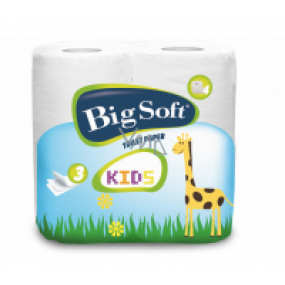 Big Soft Kids Eau de Parfum Toilettenpapier 3-lagig 160 Stück 4 Stück