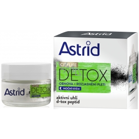Astrid Citylife Detox Restoring aufhellende Nachtcreme 50 ml