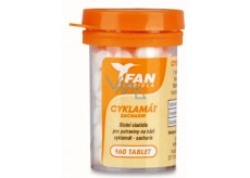 Fan Cyclamate Künstlicher Süßstoff Saccharin 10 g 160 Tabletten